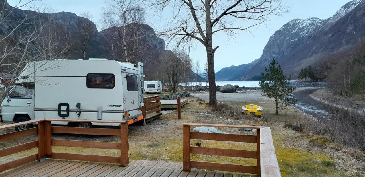 Wathne Camping Bjorheimsbygda Bagian luar foto